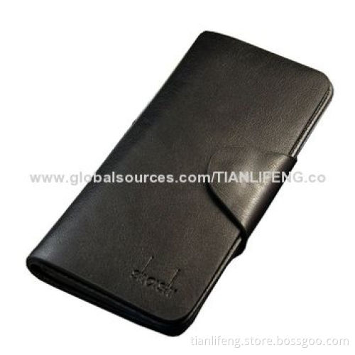 Quilted Leather Wallet for Business Men